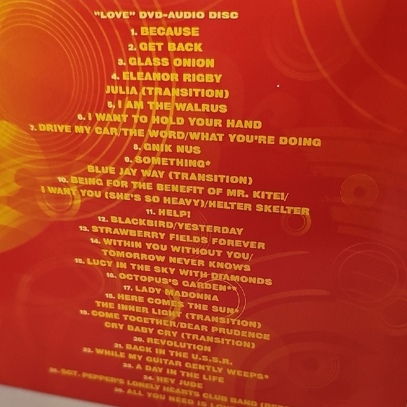 The Beatles Love Album CD & DVD Audio Year 2006 - Picture 6 of 8